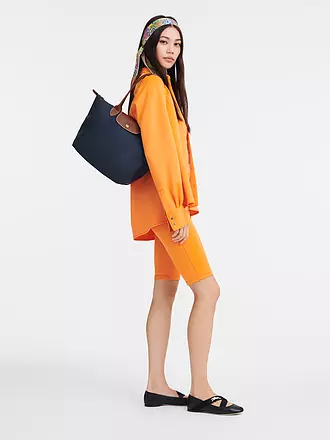 LONGCHAMP | Le Pliage Original Shopper Medium, Rosethe | dunkelblau